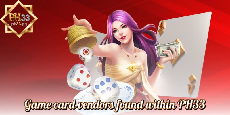 Game card vendors found within PH33