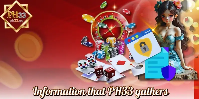 Information that PH33 gathers