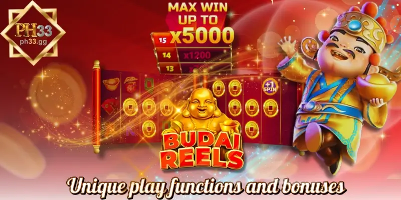 Unique play functions and bonuses