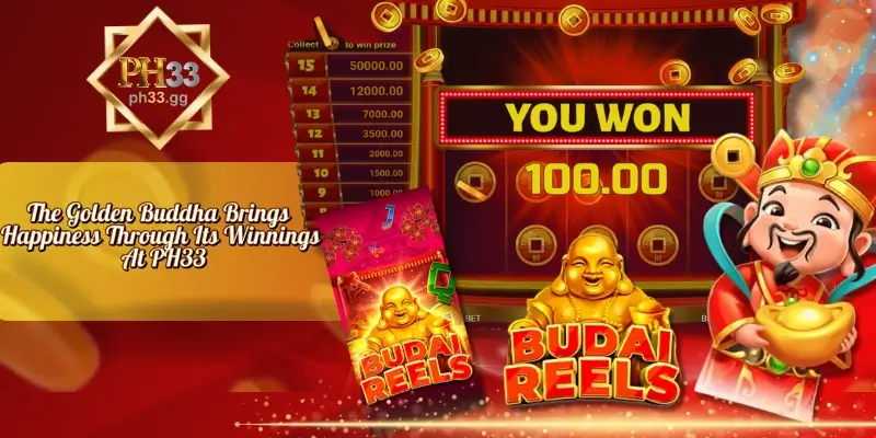 Budai Reels Slot Review-The Golden Buddha Brings Happiness Through Its Winnings At PH33
